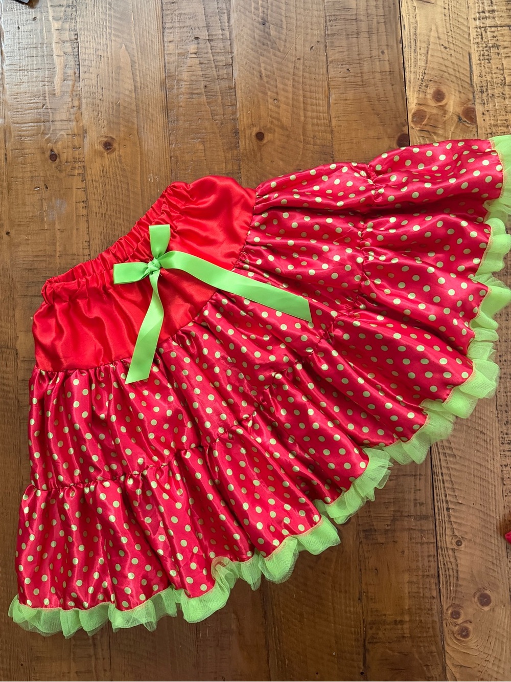 Girls Christmas Skirt Tutu